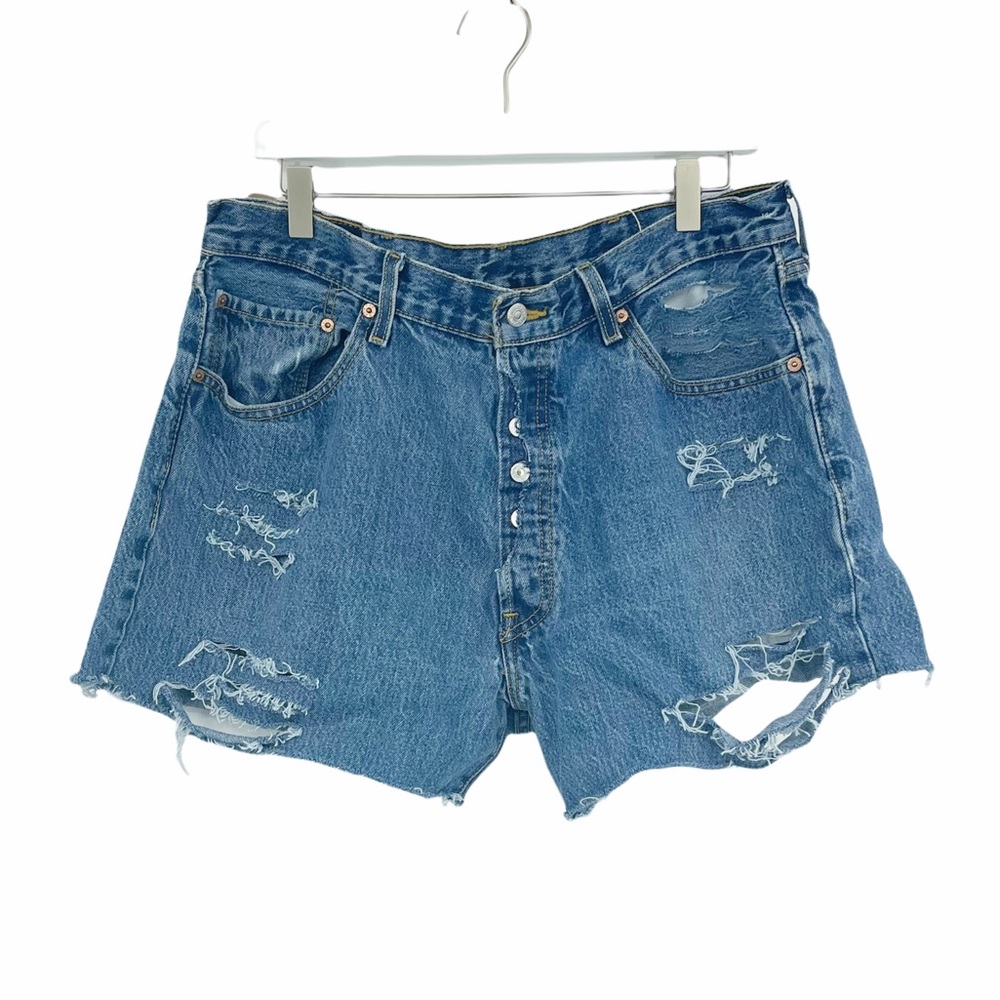 Levi’s Denim Cutoff Shorts - Picture 2 of 6